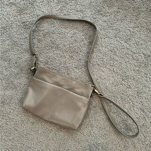 A New Day Taupe Crossbody Purse